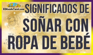 Soñar con ropa de bebé